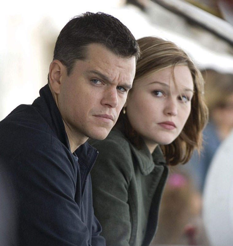 Matt Damon and Julia Stiles in The Bourne Ultimatum. (Courtesy photo) Matt Damon and Julia Stiles in The Bourne Ultimatum. (Courtesy photo)