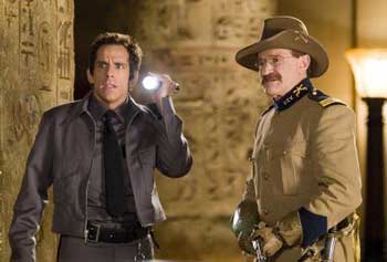 Ben Stiller and Robin Williams star in Night at the Museum. (Courtesy photo) Ben Stiller and Robin Williams star in Night at the Museum. (Courtesy photo)