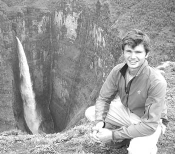 Kyle Henderson in the Simien Mountain National Park in Ethiopia. (Courtesy Photo)