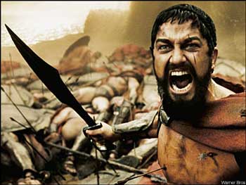 A scene from 300. (Courtesy photo)
