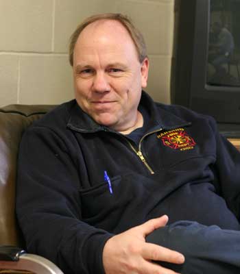 Fire Chief Bob Mignard. (Photo by Lisa Aciukewicz)
