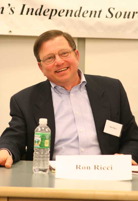 Candidate Ron Ricci.