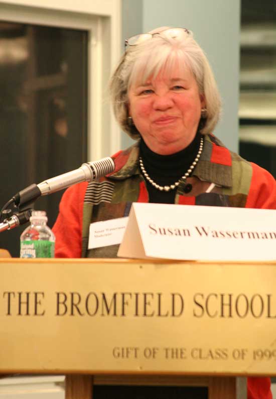 Moderator Susan Wasserman.