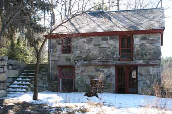 The herb-drying shed in Shaker Village. (Photo by Lisa Aciukewicz) The herb-drying shed in Shaker Village. (Photo by Lisa Aciukewicz)