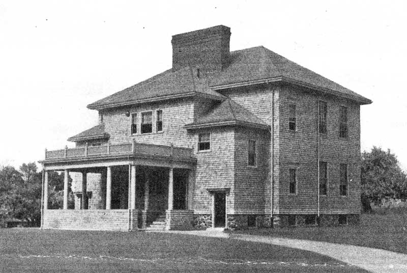 The Brown Building (Courtesy of the Harvard Historical Society) 