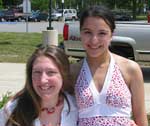Liz Frothingham (left) and Elizabeth Douglas.(Photo by Emily Jones)
