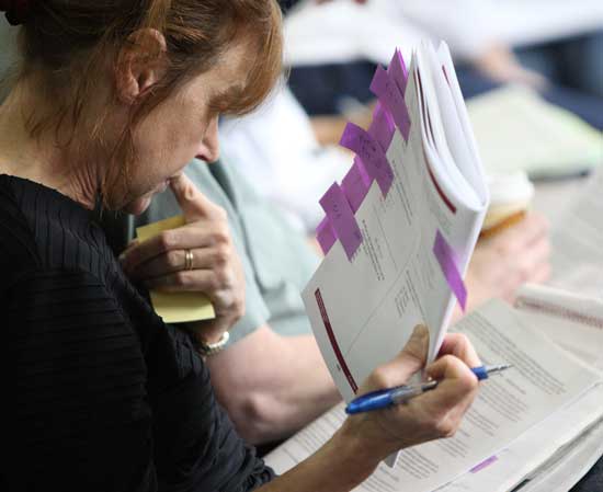 Margo Holzman did her homework and came to Annual Town Meeting with a well-studied warrant.