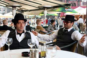 Adrien Brody and Mark Ruffalo in The Brothers Bloom.(Courtesy photo)