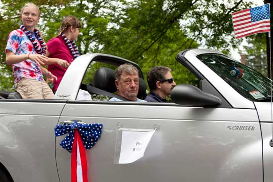 Paul Willard was honored as the 2009 Citizen of Note. (Photo by Ellen Harasimowicz)