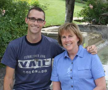 Brian Wickman with his mom, Willie. (Courtesy photo)