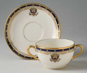 An exhibit of American presidential china is on display at the Concord Museum through Oct.12. (Courtesy photo) An exhibit of American presidential china is on display at the Concord Museum through Oct.12. (Courtesy photo)