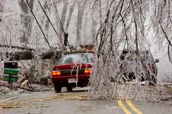 Lest we forget: A view of Massachusetts Ave. on Dec. 12, 2008, the morning after last year’s devastating ice storm. (File photo by Lisa Aciukewicz) Lest we forget: A view of Massachusetts Ave. on Dec. 12, 2008, the morning after last year’s devastating ice storm. (File photo by Lisa Aciukewicz)