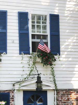 One of Marblehead’s beautiful homes seen on a walking tour of the town. (Photo by Julie Moberly) One of Marblehead’s beautiful homes seen on a walking tour of the town. (Photo by Julie Moberly)