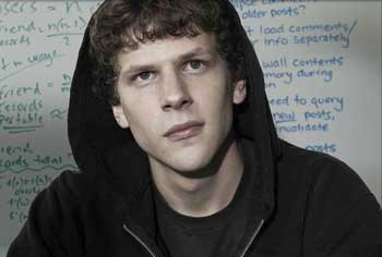 Jesse Eisenberg stars as Mark Zuckerberg in The Social Network. (Courtesy photo) Jesse Eisenberg stars as Mark Zuckerberg in The Social Network. (Courtesy photo)