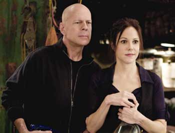 Bruce Willis (left) and Mary-Louise Parker star in Red. (Courtesy photo) Bruce Willis (left) and Mary-Louise Parker star in Red. (Courtesy photo)