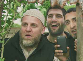 Nigel Lindsay, Kayvan Novak, Arsher Ali star in Four Lions. (Courtesy photo)