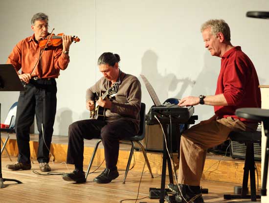 From left: Marc Abouaf, Francis Begue, and John Chapman.