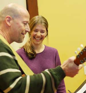 Emma and Ted Noyes at their talent show audition. (Photo by Lisa Aciukewicz) Emma and Ted Noyes at their talent show audition. (Photo by Lisa Aciukewicz)