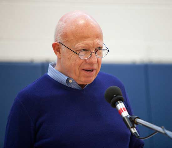 Ron Ostberg describes his last week on the Municipal Buildings Committee as being like "driving a tank through the Khyber Pass."