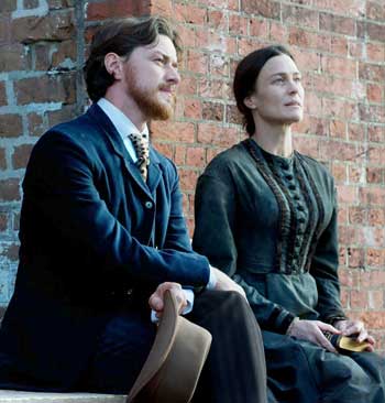 Robin Wright and James McAvoy star in The Conspirator. (Courtesy photo)