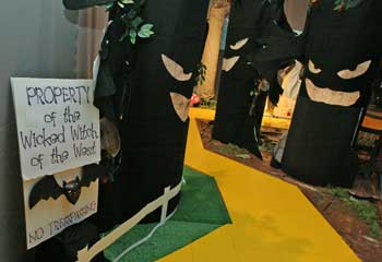 In 2008, visitors followed the yellow brick road through the haunted forest when the Celebration theme was The Wizard of Oz. (Photos by Lisa Aciukewicz) In 2008, visitors followed the yellow brick road through the haunted forest when the Celebration theme was The Wizard of Oz. (Photos by Lisa Aciukewicz)