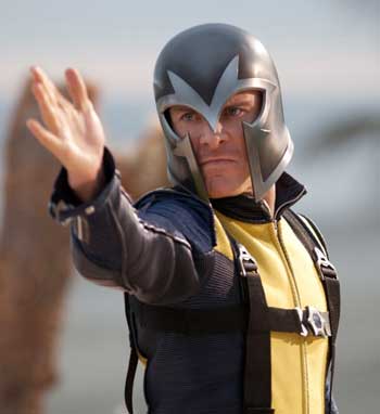 Michael Fassbender portrays Erik Lehnsherr, who has the power to control magnetism in X-Men: First Class. (Courtesy photo)