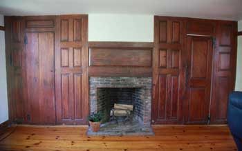 The bedroom where Mother Ann Lee spent her time in Harvard’s Shaker Village. (Photo by Lisa Aciukewicz)