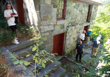 The Shaker herb-drying shed was at one point used as a residence and is where T.S. Eliot was rumored to have had an affair. (Photo by Lisa Aciukewicz)