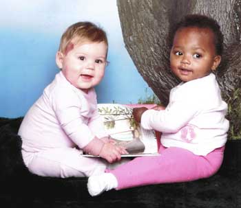 Foster babies, Jamie (left) and Halo. (Courtesy photo) Foster babies, Jamie (left) and Halo. (Courtesy photo)