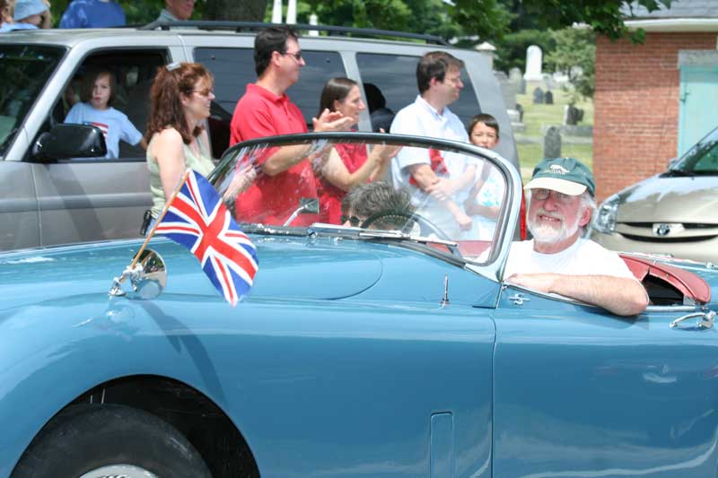 David Durrant's convertible shows his true colors.