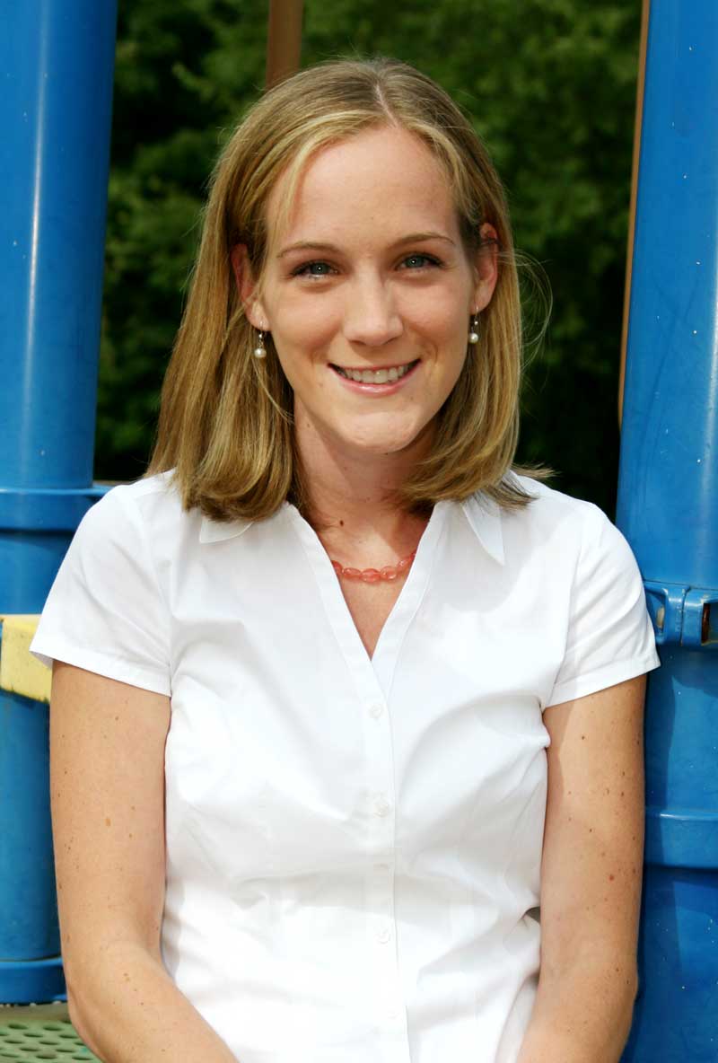 Kindergarten teacher Krista Lazaro. (Photo by Lisa Aciukewicz)