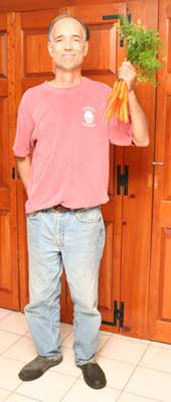 Does this man (Bill Blackwell) look like he needs to go on a diet? (Photo by Lisa Aciukewicz)