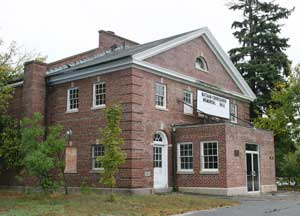 Reportedly, piano music occasionally emanates from the Bataan-Corregidor Memorial Hall, which sits just across from Rogers Field where the Lady in Black has been known to roam. (Photo by Lisa Aciukewicz)