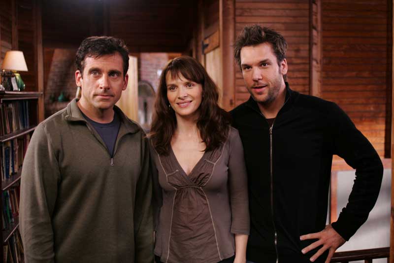 Steve Carrell, Juliet Binoche, Dane Cook in Dan in Real Life. (Courtesy photo)