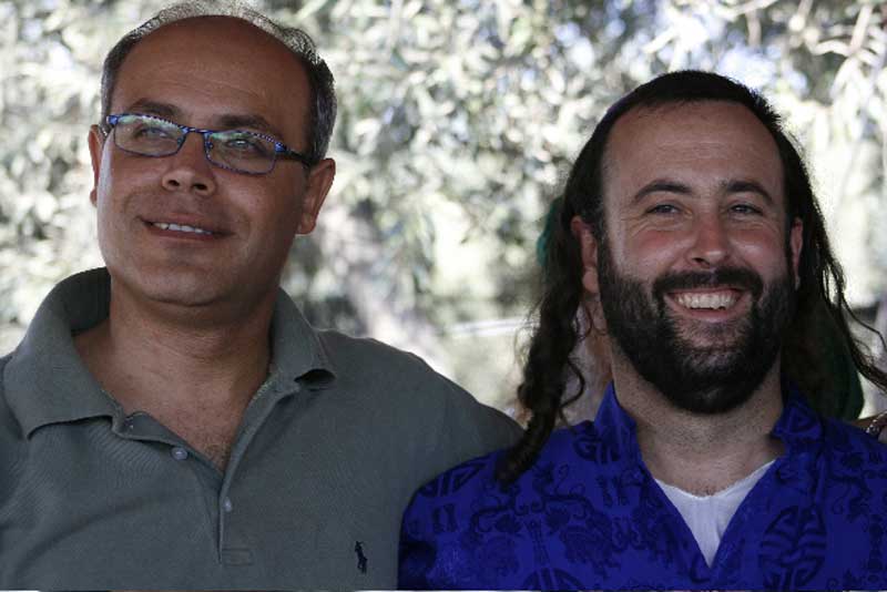 Ghassan Manasra and Eliyahu McLean. (Courtesy photo) Ghassan Manasra and Eliyahu McLean. (Courtesy photo)