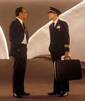 Tom Hanks and Leonardo DiCaprio in Catch Me If You Can. (Courtesy photo) Tom Hanks and Leonardo DiCaprio in Catch Me If You Can. (Courtesy photo)