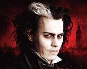 Johnny Depp in Sweeney Todd. (Courtesy photo)
