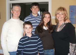 The Tower family, from left: Paul, Corey, Matthew, Lauren, and Joy. (Courtesy photo) The Tower family, from left: Paul, Corey, Matthew, Lauren, and Joy. (Courtesy photo)