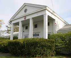 The old Red Cross Building is the oldest standing wooden structure left on the former Army base. It is slated to become the Fort Devens Museum.