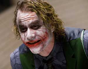 Heath Ledger as the Joker in The Dark Knight. (Courtesy photo)