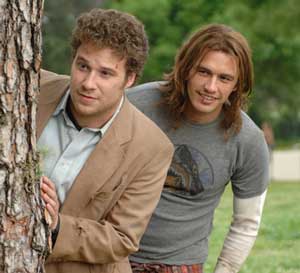 Seth Rogan and James Franco in Pineapple Express. (Courtesy photo)