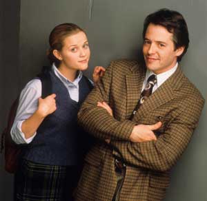 Reese Witherspoon and Matthew Broderick in Election. (Courtesy photo)