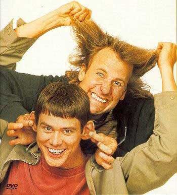 Jim Carey and Jeff Daniels in Dumb and Dumber. (Courtesy photo)