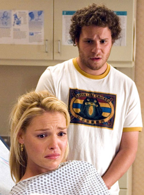 Katherine Heigl and Seth Rogen in Knocked Up. (Courtesy photo) Katherine Heigl and Seth Rogen in Knocked Up. (Courtesy photo)